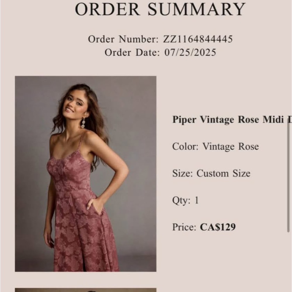 Azazie Vintage Rose Lace Midi Dress